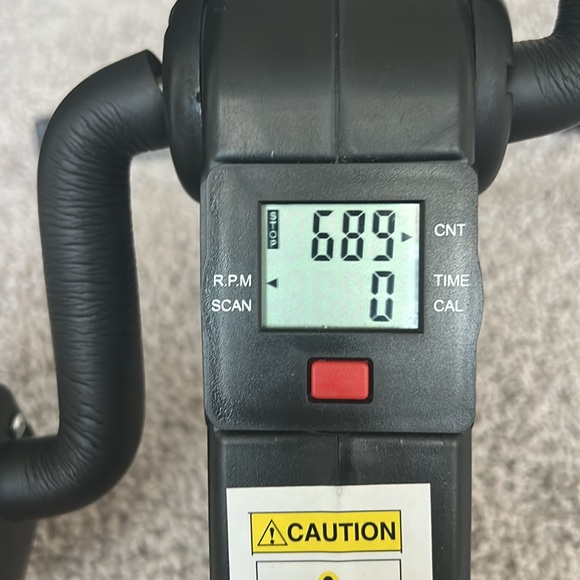 Compact Pedal Exerciser with Digital Display - Picture 3 of 6